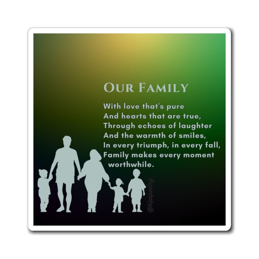 Custom puzzle with personalized poem and message, fully assembled